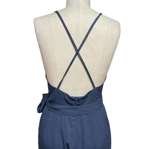 Finders Keepers Here We Go Jumpsuit Navy Blue‎ Size Medium - Picture 7 of 13